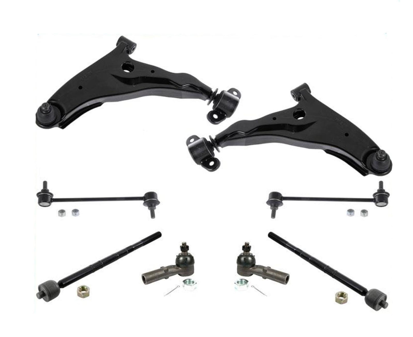 Control Arms Bracket Bushings Inner Tie Rod End Eclipse 3.0 00-05 For Mitsubishi