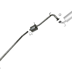 Resonator Pipe Rear Muffler for Honda Accord 2.3L 4 Dr 1998 1999 2000 2001 2002