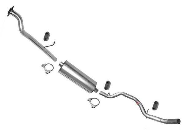Exhaust Muffler For Chevrolet Silverado 1500 2002-2006 143.5 Inch Wheelbase