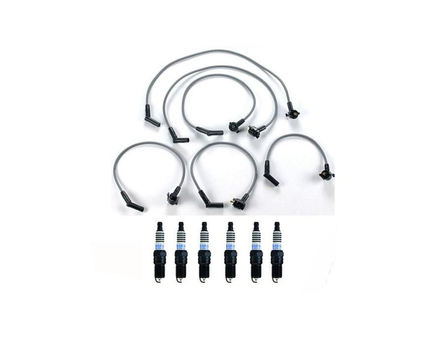 Ignition Wires + Platinum Plugs for 96-2000 Ford Taurus 3.0L Vin (U) OHV