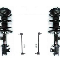 Front Coil Spring Struts & Link For 2009 2010 2011 2014 Nissan Maxima Sedan