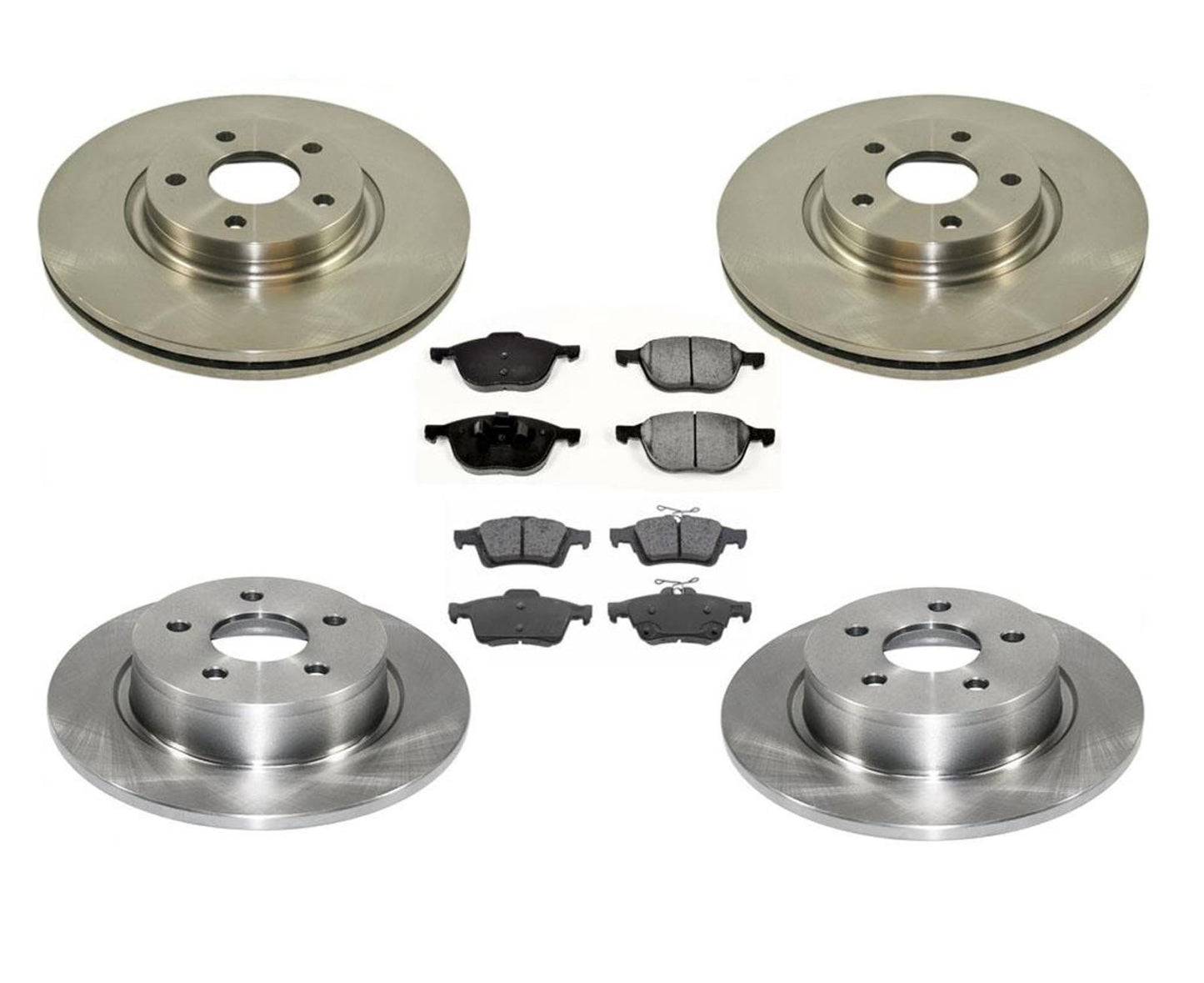 Pastillas de freno de disco de cerámica para 13-17 C-Max Energi SEL 13-16 Escape 2.5L 6 piezas