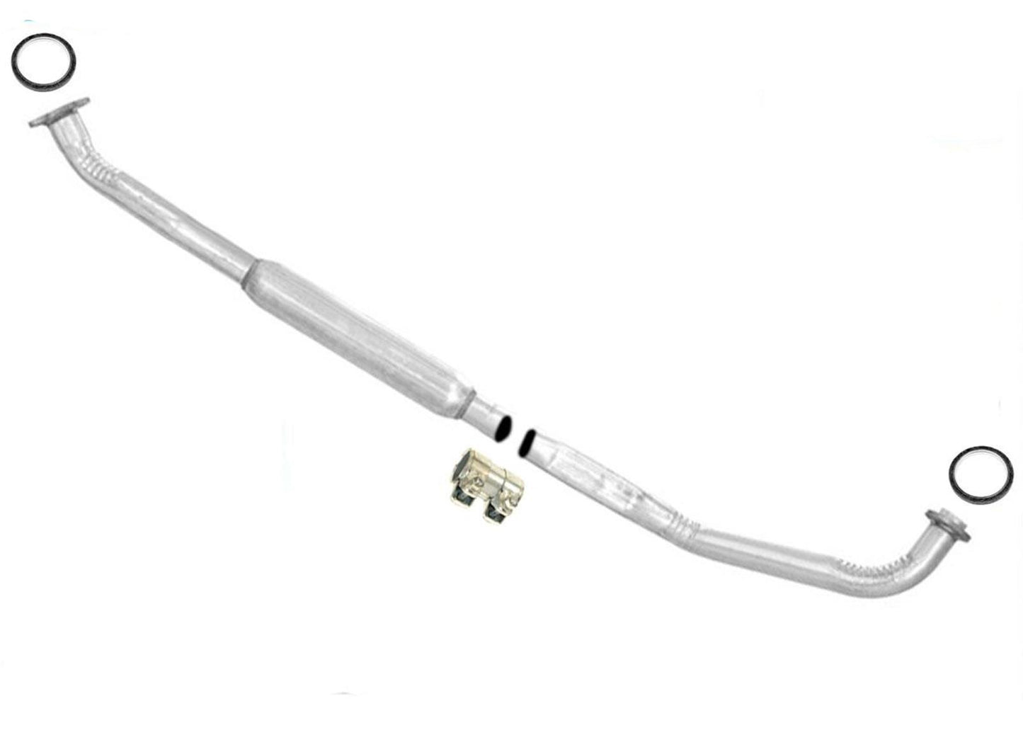 100% nuevo tubo de escape de extensión media para Toyota Rav4 2.0L 4 puertas SOLAMENTE 98-00