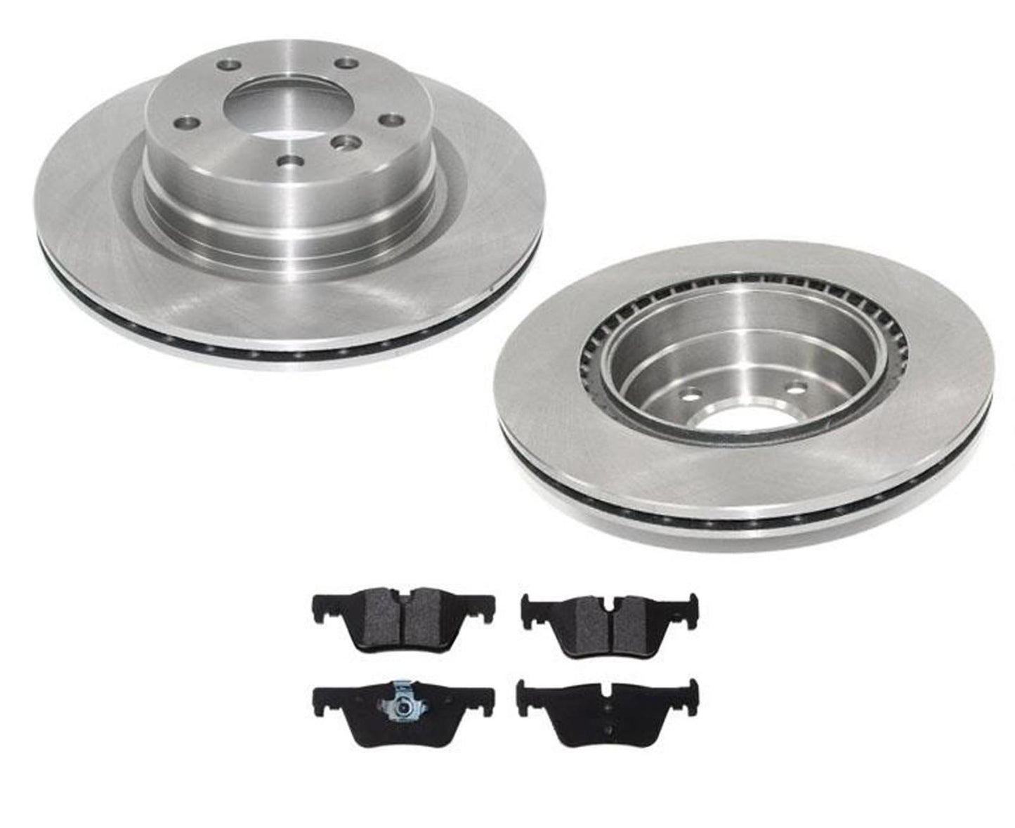 For 12-15 BMW 328I 300MM Rear Brake Disc Rotors With Ceramic Disc Brake Pads