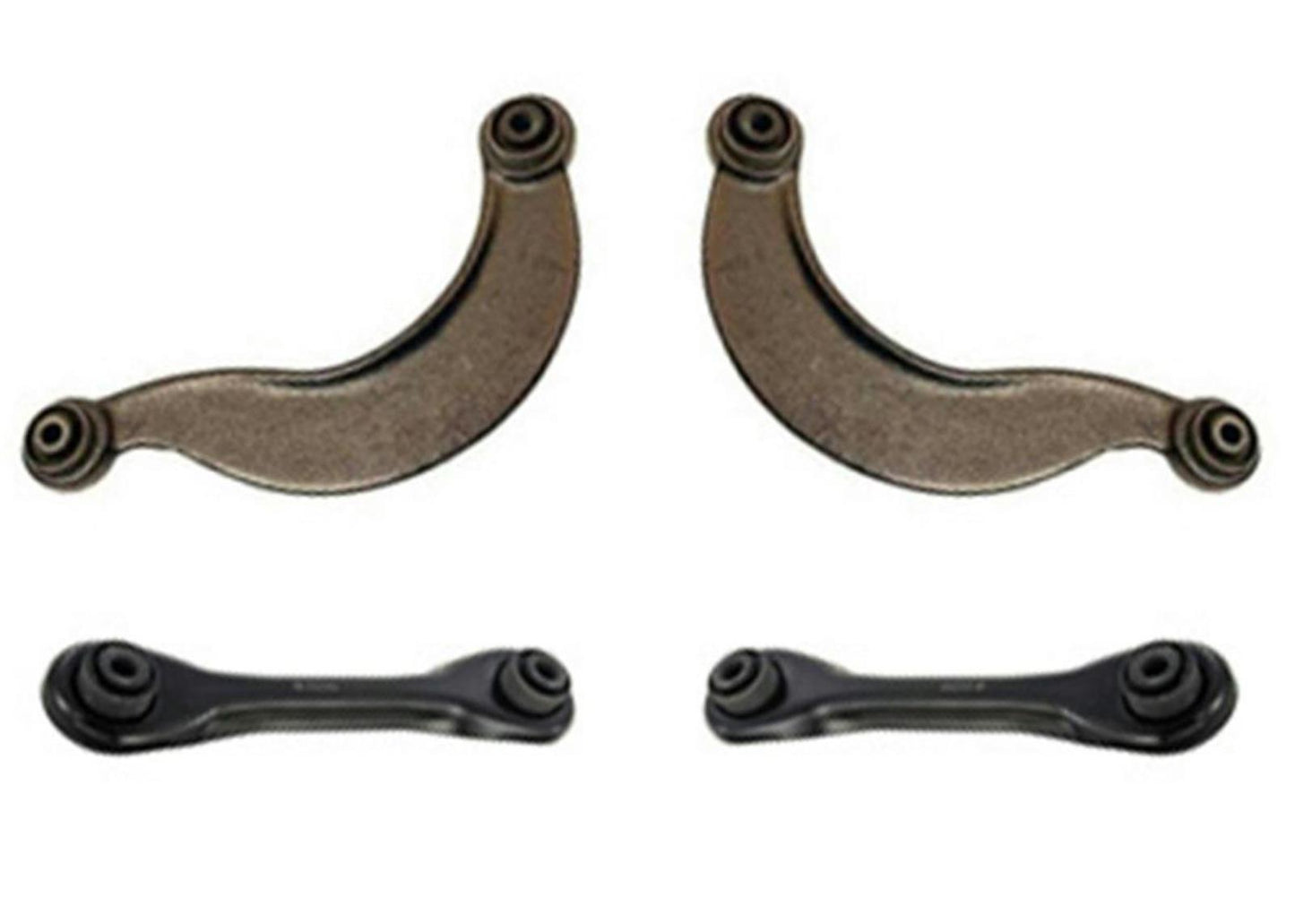 Juego de brazos de control inferiores traseros para Ford Focus Mazda 3 Mazda 5 y Volvo S40 y V50