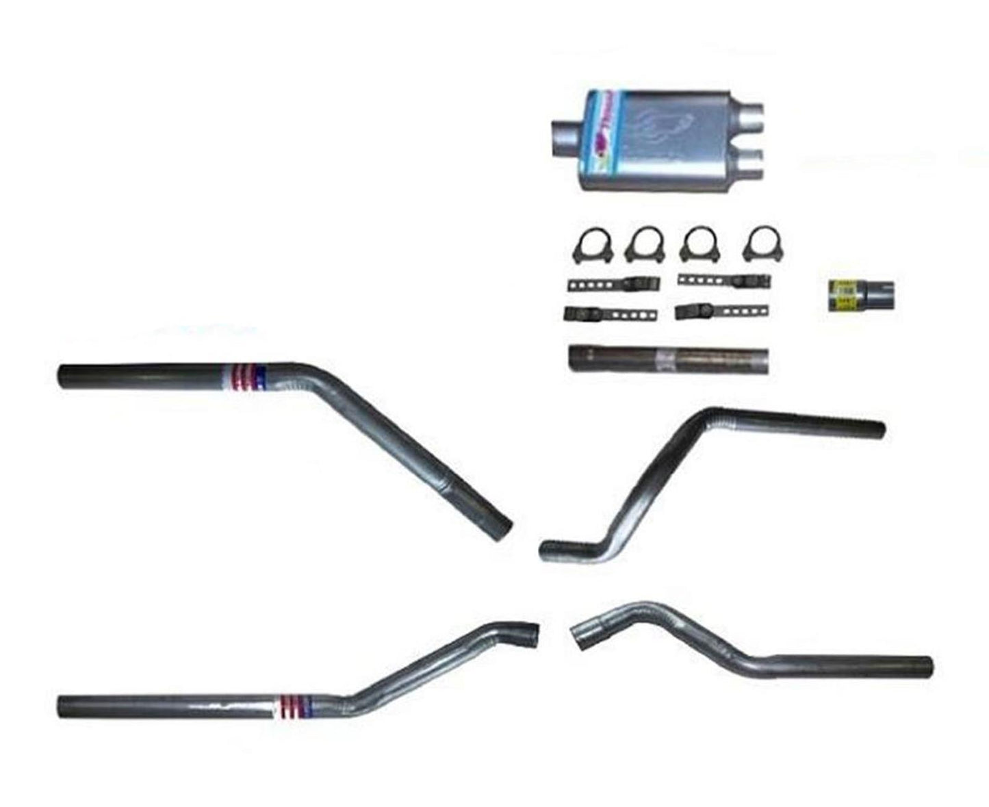 Fits 1988-1993 Chevrolet & GMC 1500 5.7L 350 DUAL Exhaust THRUSH MUFFLER