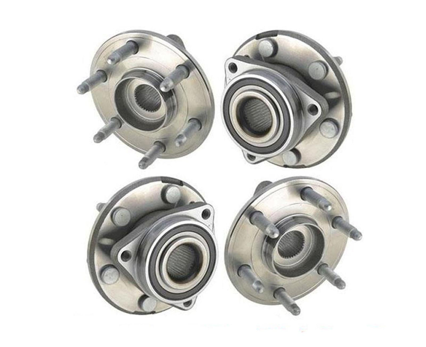 (4) Conjunto de cojinete de rueda y buje delantero o trasero 100% nuevo para GMC Arcadia 07-16