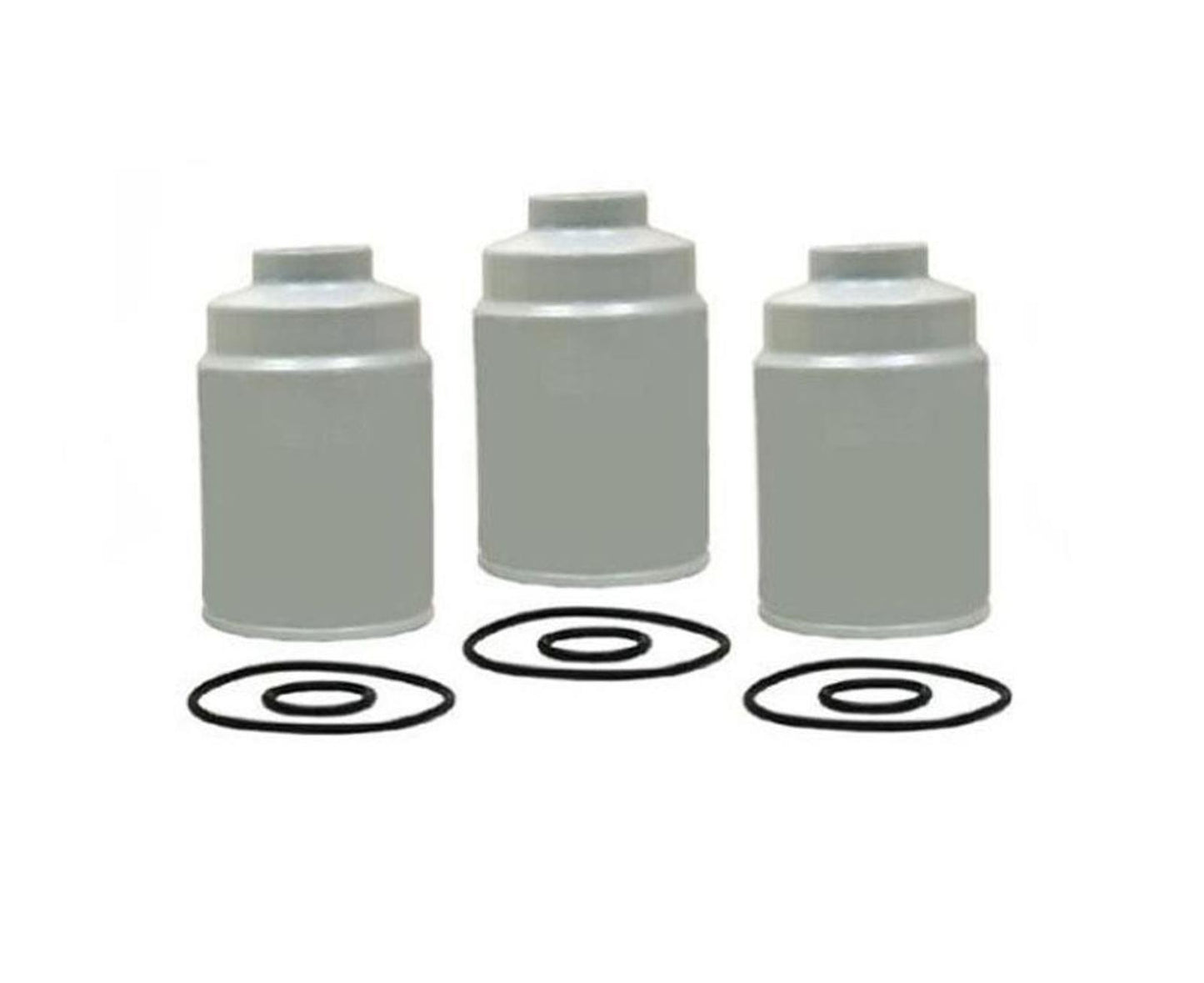 3 Pack of Duramax Diesel Fuel Filters For 01-15 Chevrolet GMC 6.6