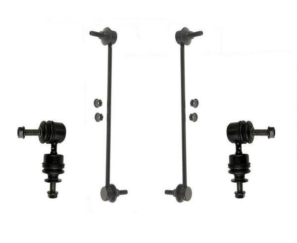 Kit de enlace de barra estabilizadora delantera y trasera para Mazda 3 / 2004-2013, kit de 4 piezas delanteras y traseras