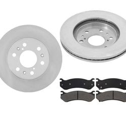Fits 2005-2006 Chevrolet Silverado SS 6.0L Front Brake Rotors & Ceramic Pads