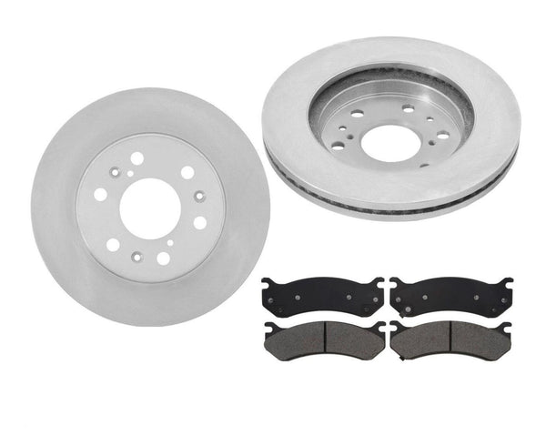 Fits 2005-2006 Chevrolet Silverado SS 6.0L Front Brake Rotors & Ceramic Pads