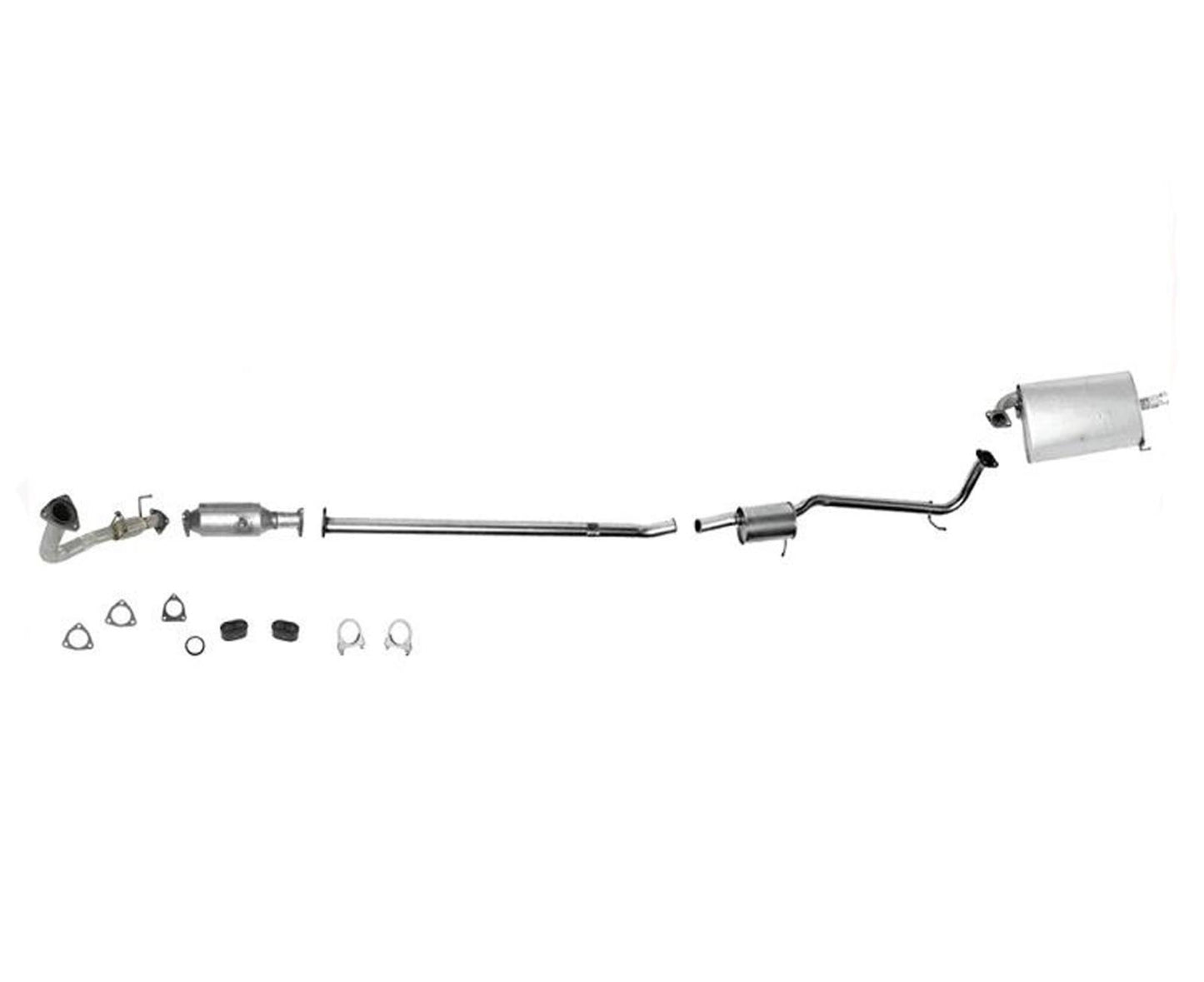 Accord 2.3L 4 puertas Cal Emis. Convertidor de tubo M/T Eng con silenciador del sistema de escape