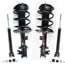 For 2009 2012 2014 Nissan Maxima Front Coil Spring Strut Rear Shocks 4pc Kit