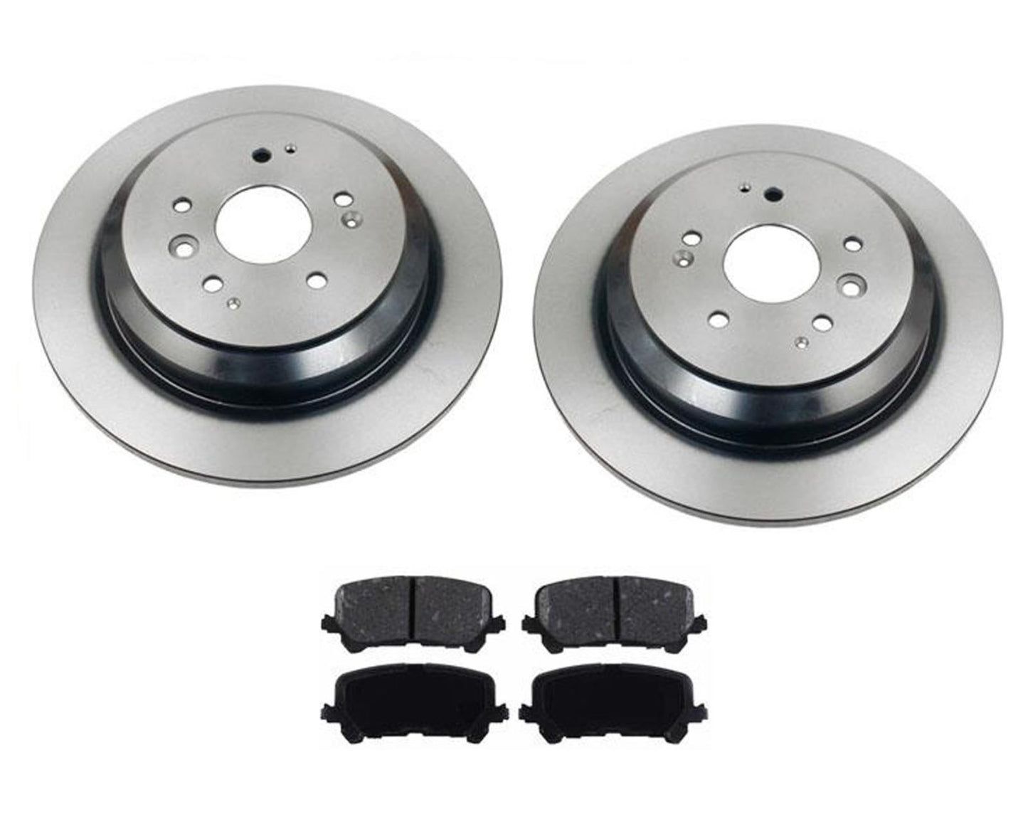 Nuevos rotores de freno de disco trasero y pastillas de freno de cerámica, 3 piezas para Acura MDX 2014-2017