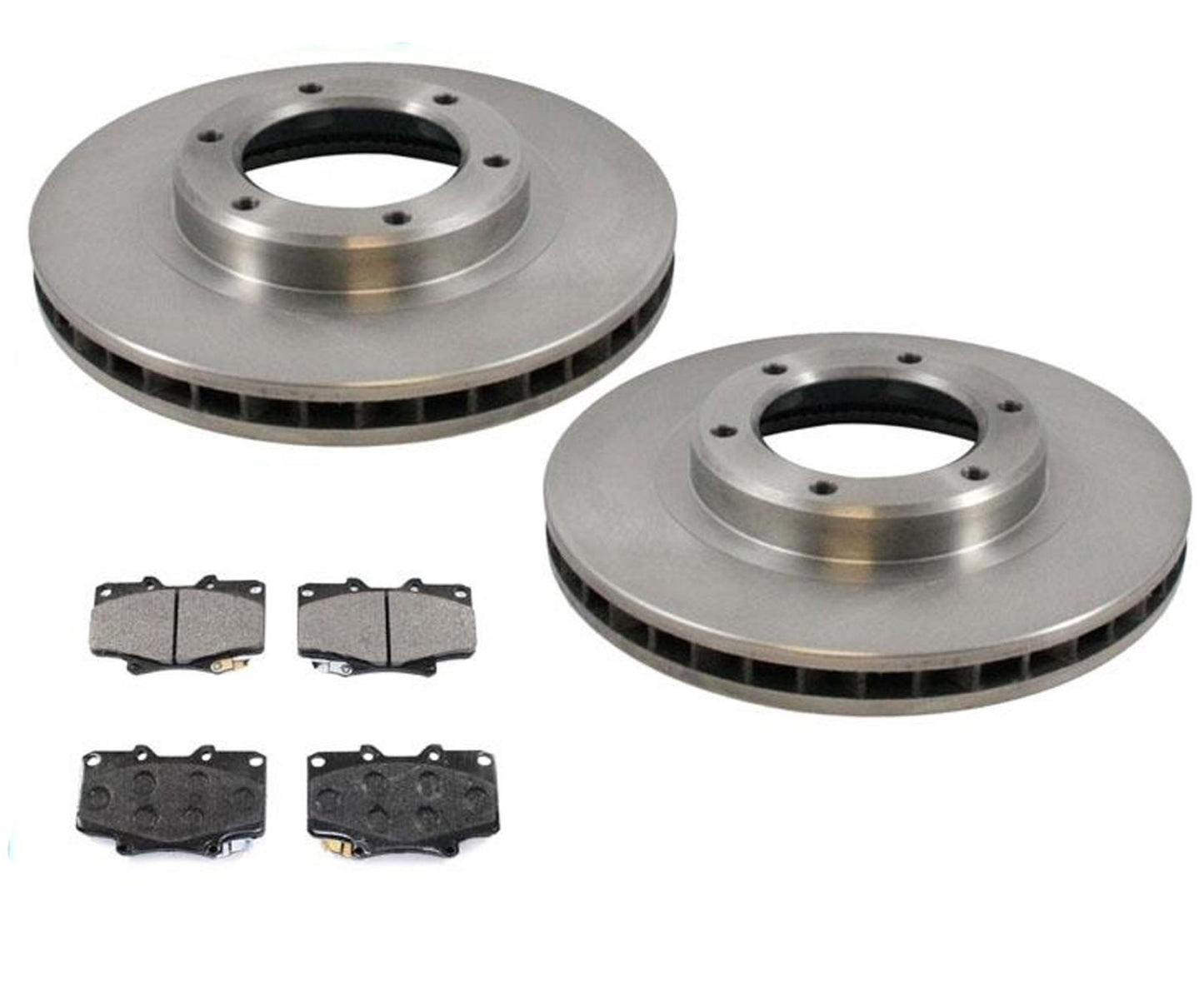 Front Brake Rotors & Pads For 1993-1997 Toyota Landcruiser 1996 1997 LX450