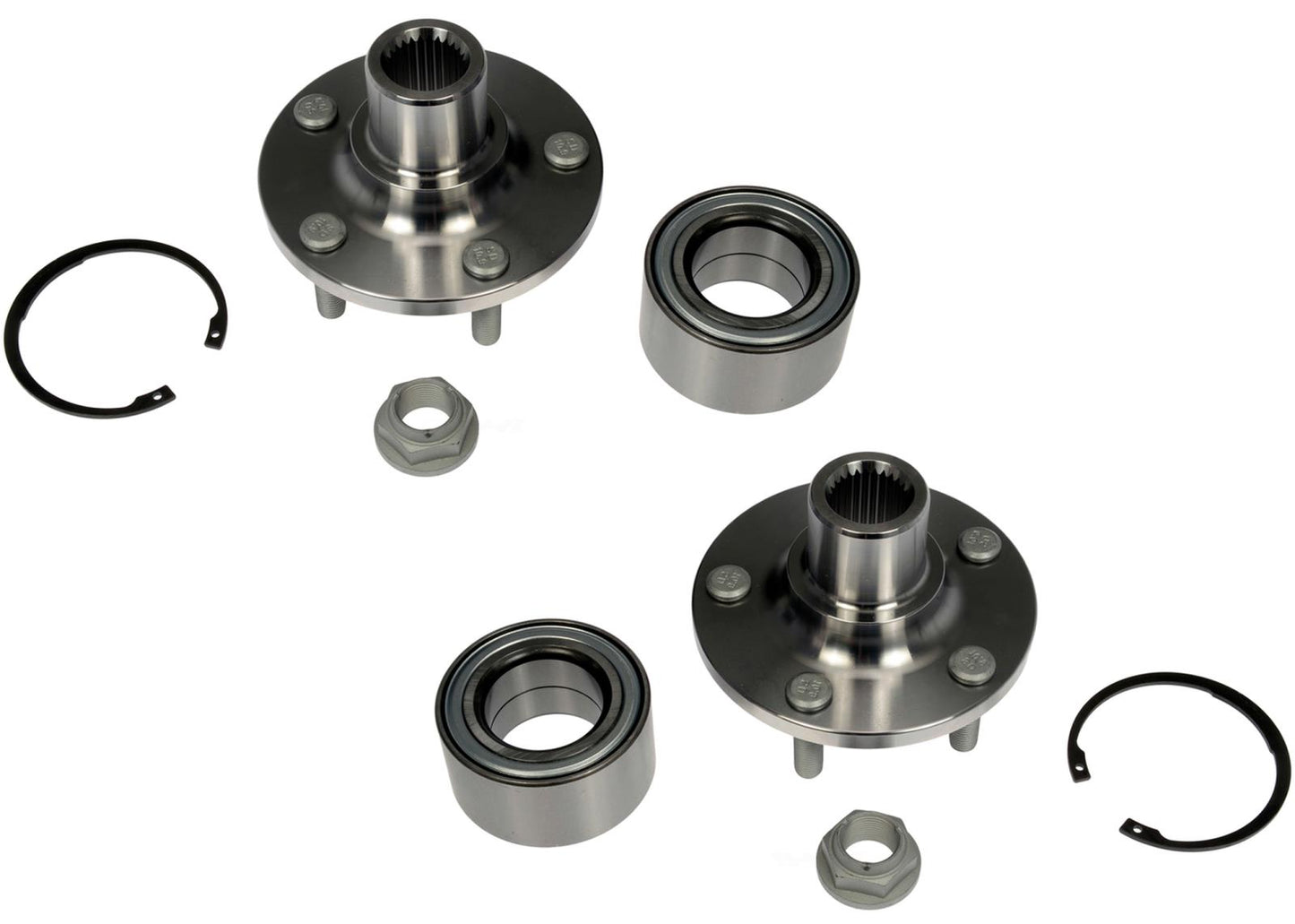 2 Front Wheel Hub Bearing Kit for Ford Transit Connect 2014 2015 2016 2017 2018