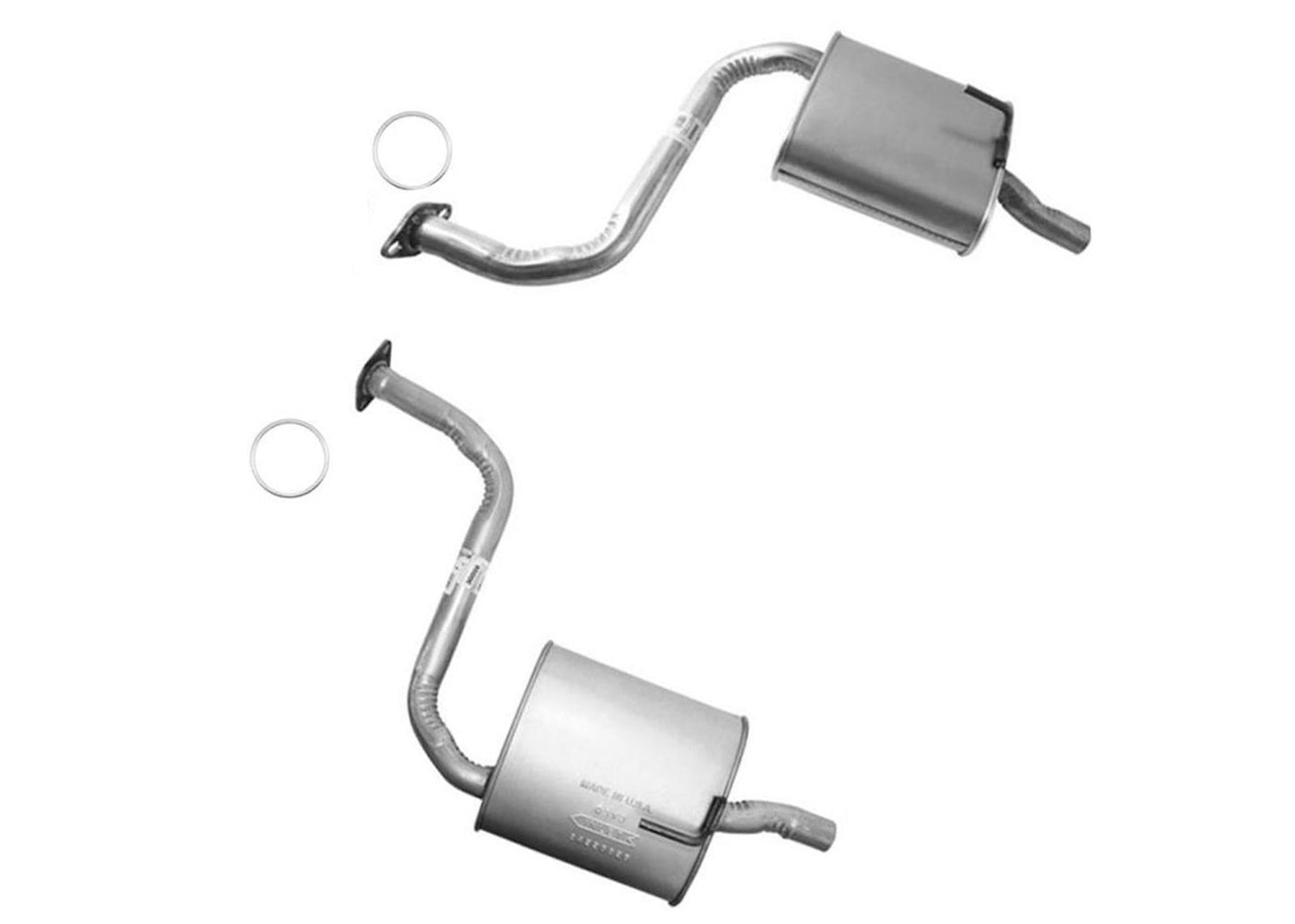 Dual Mufflers Exhaust System For Nissan Maxima 2015 2016 2017 2018 2019 2022