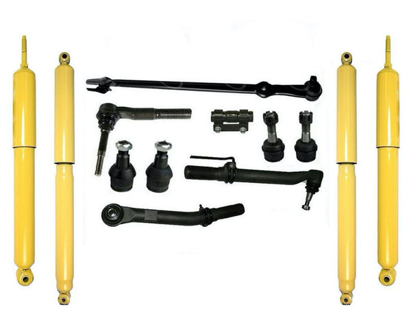 For 2005-2011 Ford F-250 F350 Super Duty Front & Rear Shocks Steering Chassis