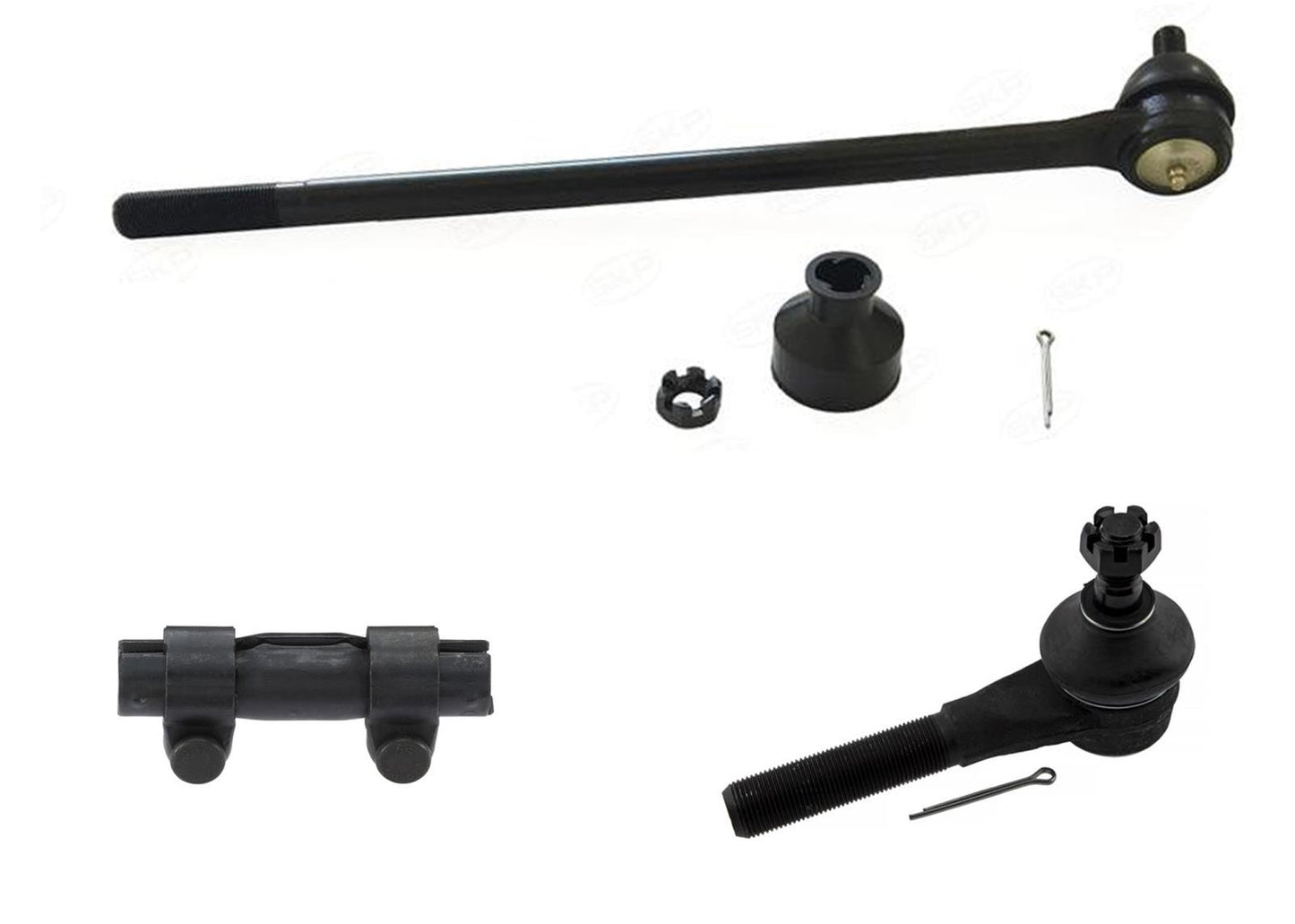 Para Ford 1980-1996 Ford F150 4 ruedas motrices lado derecho enlace de arrastre barra de acoplamiento exterior 3p