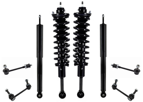 Front Spring Struts Rear Shock Absorbers for Toyota 4Runner 4.0L 4.7L 2003-2009
