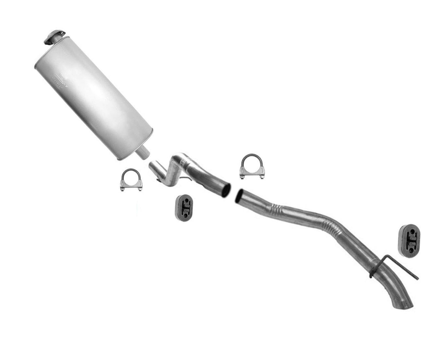 Pipe Muffler Exhaust System for Jeep Grand Cherokee 05 2006 2007 2008 2009 2010