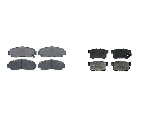 For 2003 2004 2005 2007 Honda Accord V6 3.0 Automatic F & R Ceramic Brake Pads
