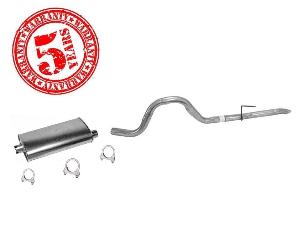Sistema de escape silenciador fabricado en EE. UU. para Jeep Cherokee 2.5L 4.0L 1993-1995