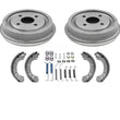 For 1991-2002 Saturn SC SL SW Rear Brake Drums & Shoes with Brake Springs 4pc
