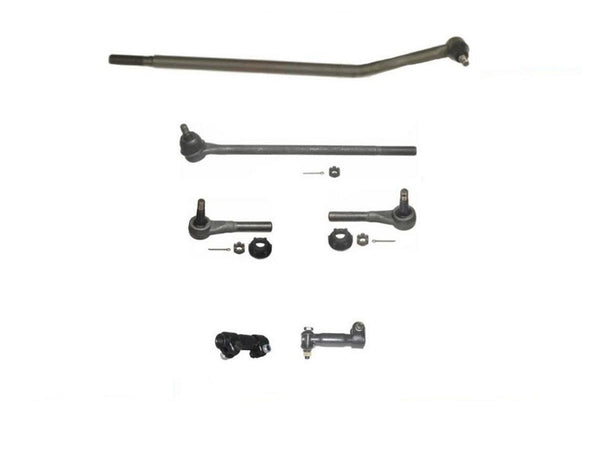 6 piezas de varillas de amarre exteriores, mangas de eslabones de arrastre 89-90 Ford Bronco II 2 ruedas motrices