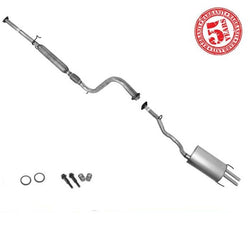 1994-1997 Honda Accord EX Muffler Exhaust System With Gaskets & 2 Bolt Kit