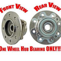 (1) Front Hub & Wheel Bearing Fits For 94-99 Ram 2500 4Bolt Flange Rear ABS Only