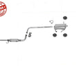 Muffler Resonator Pipe Exhaust System for Chevrolet Metro 1.0L 1.3L 2Door 98-01