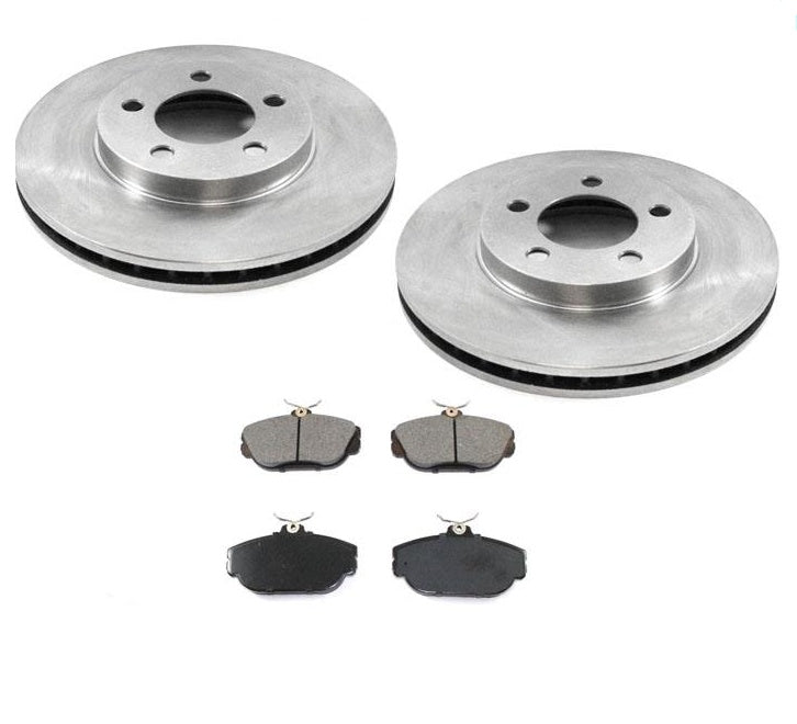 From pro date 08/03-95 to 98 Windstar Front Brake Rotors & Ceramic Pads
