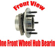 (1) Cojinete y buje de rueda delantera para 4 ruedas Drv 4W ABS 5Std 97-99 F150