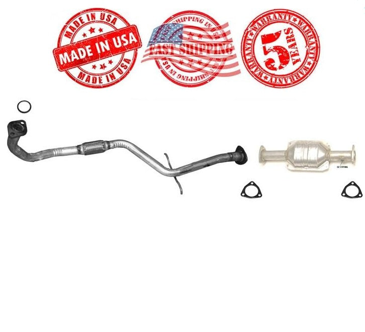 Se adapta al convertidor catalítico de tubo de motor solo para motor 97-98 GM Cavalier 2.2L