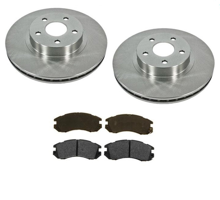 Front Rotors & Pads 31247 105.05630 for Legacy Sport Sedan 2.2L Turbo 91-94