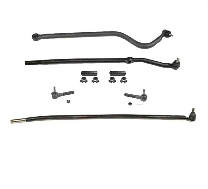 1998-1999 Dodge Ram 1500 2500 LD Drag Link Tie Rods Track Bar nuevo kit de 7 piezas