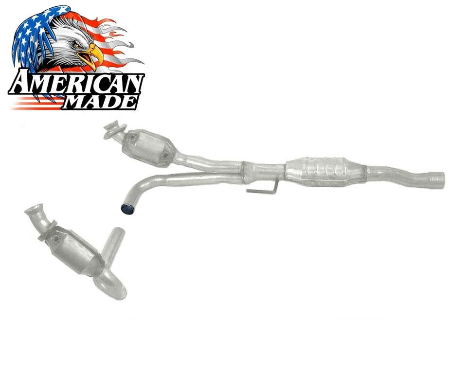 Nuevo motor Y tubo (3) Convertidor catalítico para tracción trasera 3.9L 00-03 Dakota