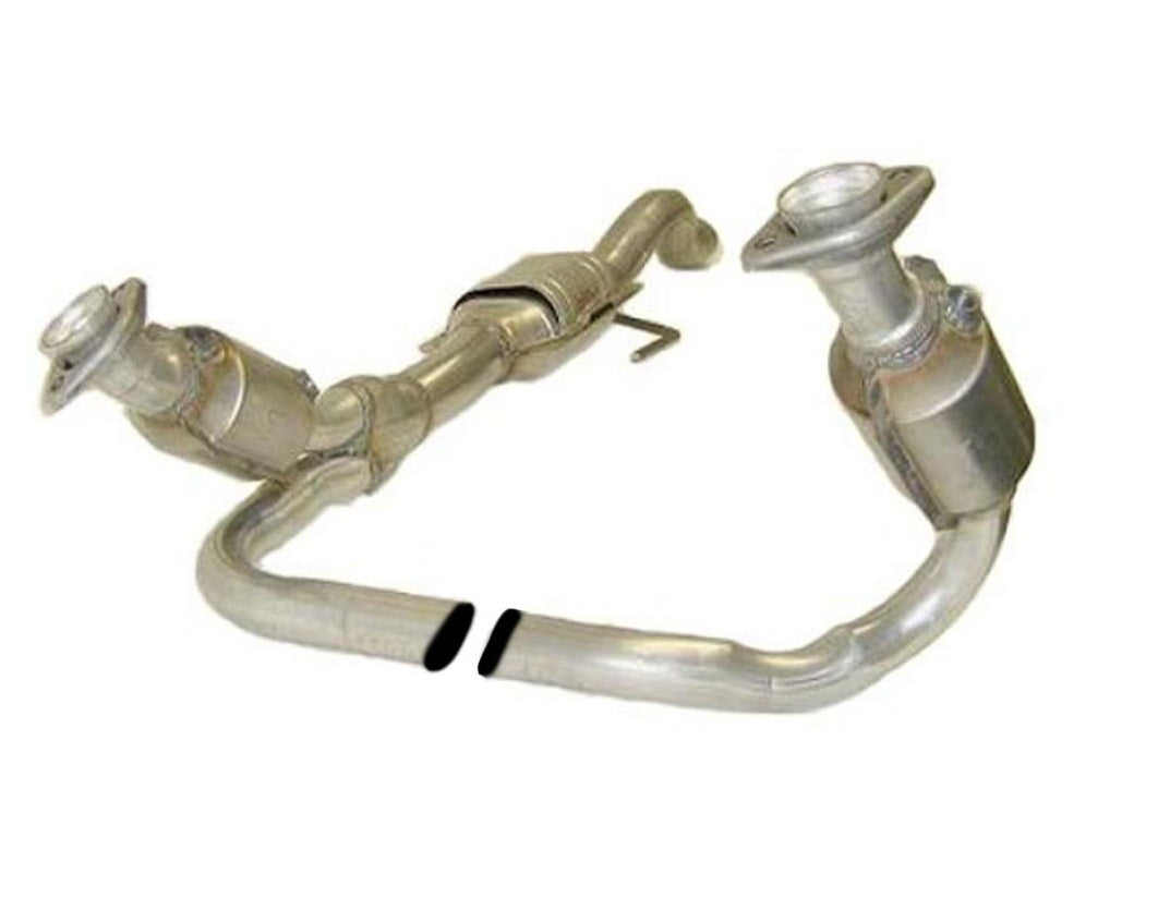 Fits 01-03 Dakota 4 Wheel Drive California Emiss 3.9L Y Pipe Catalytic Converter