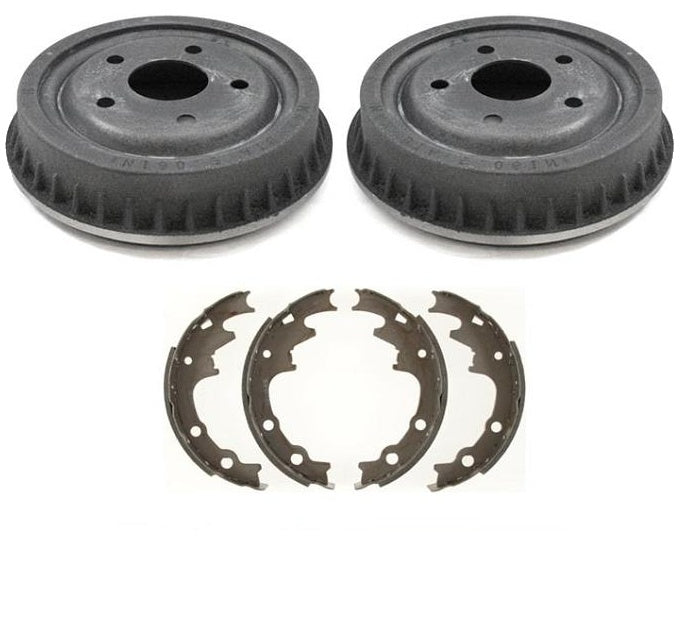 For Rear Wheel Drive Only 83-94 Ford Ranger 9" Standard Size Rr Brake Drum Shoes