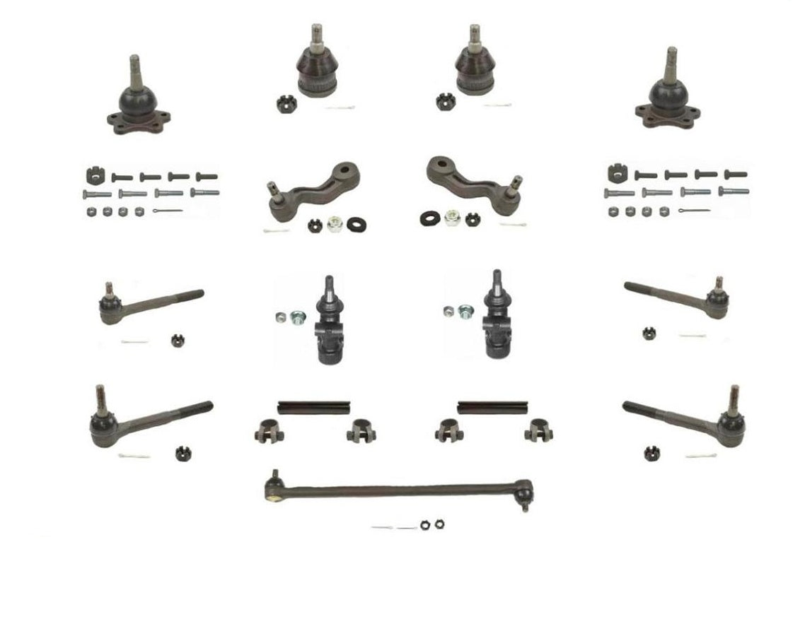 Fits 96-02 Savana GM Express Van G1500 7300 GVW Idler Arm Tie Rods Ball Joints