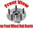 (1) Front Wheel Bearing and Hub 02-08 Ram 1500 Pick Up With REAR ABS ONLY