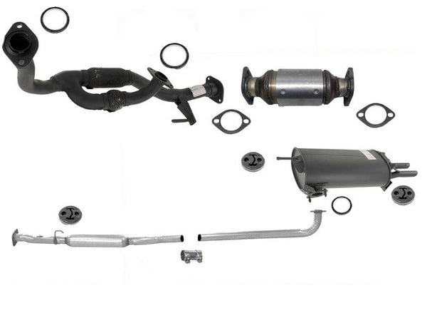 Muffler Exhaust Converter Flex Pipe System for Toyota Camry 4 Door 3.0L 1994