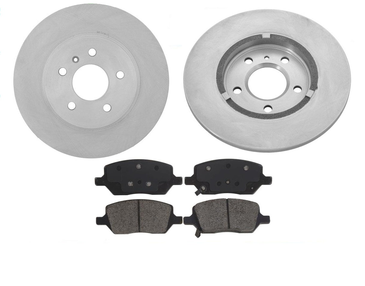 Rear Brake Rotors & Pads for 2005 Terraza Uplander Montana All Wheel Drive