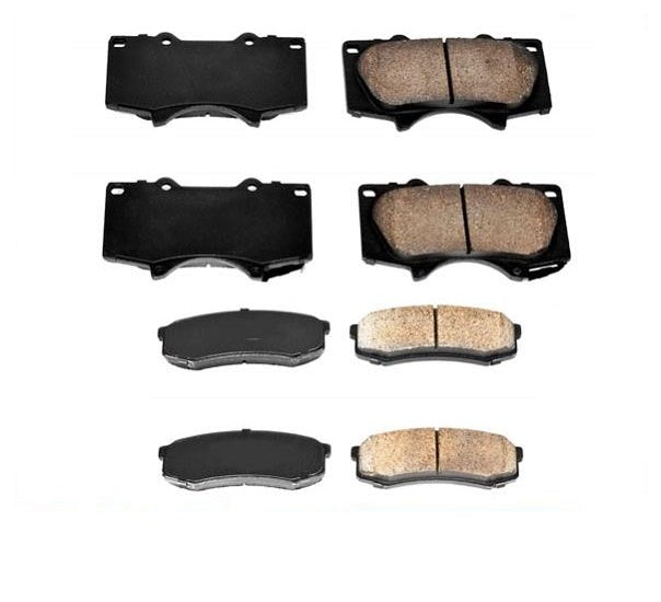 Pastillas de cerámica de freno delantero y trasero para Toyota 4Runner Sequoia FJ Cruiser 4.0L