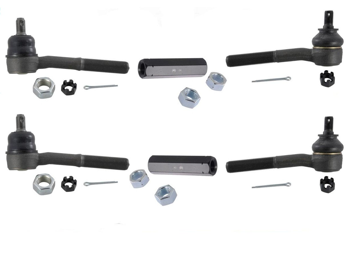 Tie Rods & Sleeves 6 Pcs Kit FitsNissan Pathfinder 89-92 4 Wheel Drive
