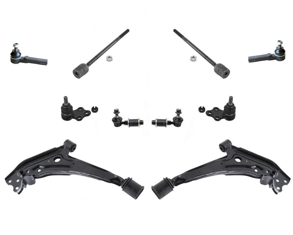 Kit de 10 piezas de chasis de dirección delantera 100% nuevo para Nissan Quest Mercury Villager 93-98