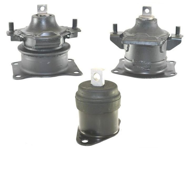 (3) Kit de montaje de motor delantero derecho 100% nuevo para Honda Accord 3.0L 03-05 no híbrido