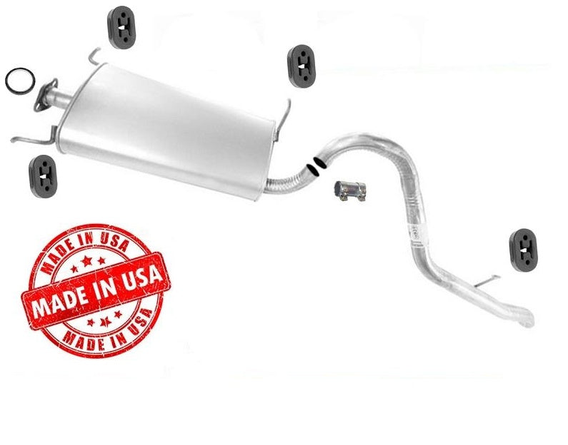 Se adapta al sistema de tubo de escape silenciador Tracker 2 Dr 1999-2003