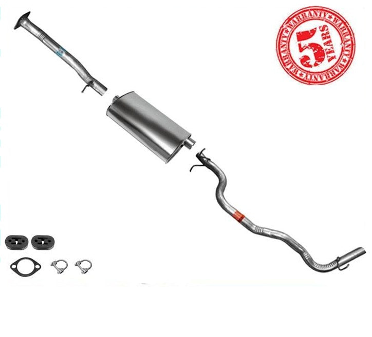 For 2000 2001 2003 S10 ZR2 4X4 Pick Up 4.3 122.9 WB Short Bed Muffler Tail Pipe